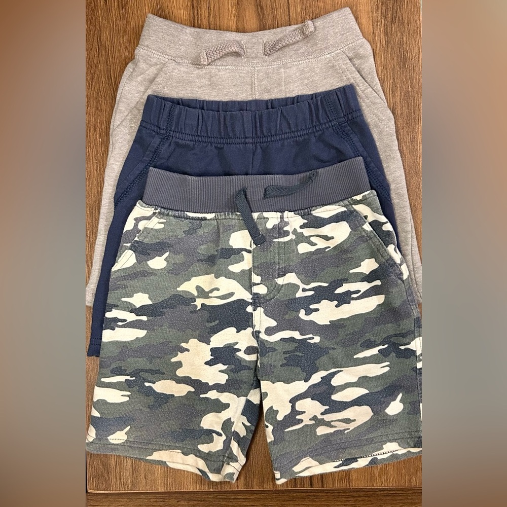 Bundle of 3 Toddler Boys 4T/5T Comfy Play Shorts